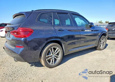 2019 BMW X3 Sdrive30I z USA, uszkodzony, nr VIN 5UXTR7C57KLF27622